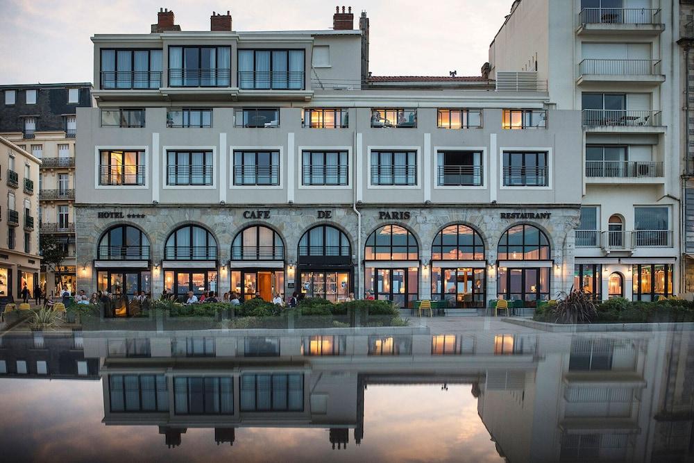 Hotel Le Cafe De Paris Biarritz Ngoại thất bức ảnh
